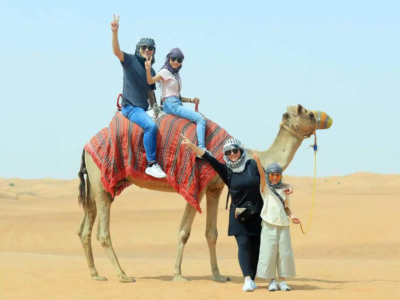 Guided Camel Ride Dubai