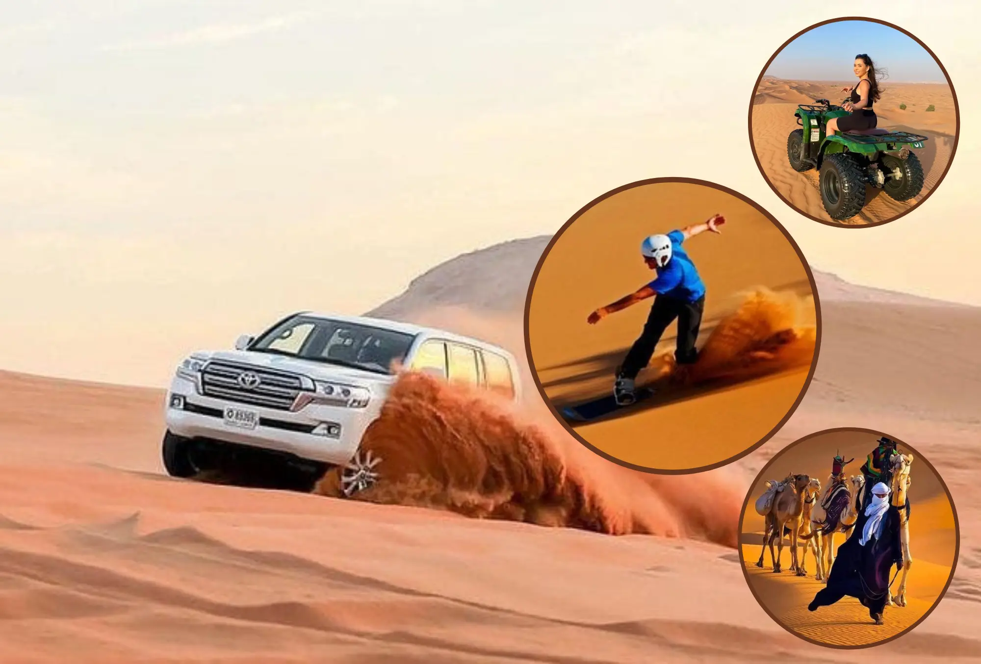crazy desert safari ride